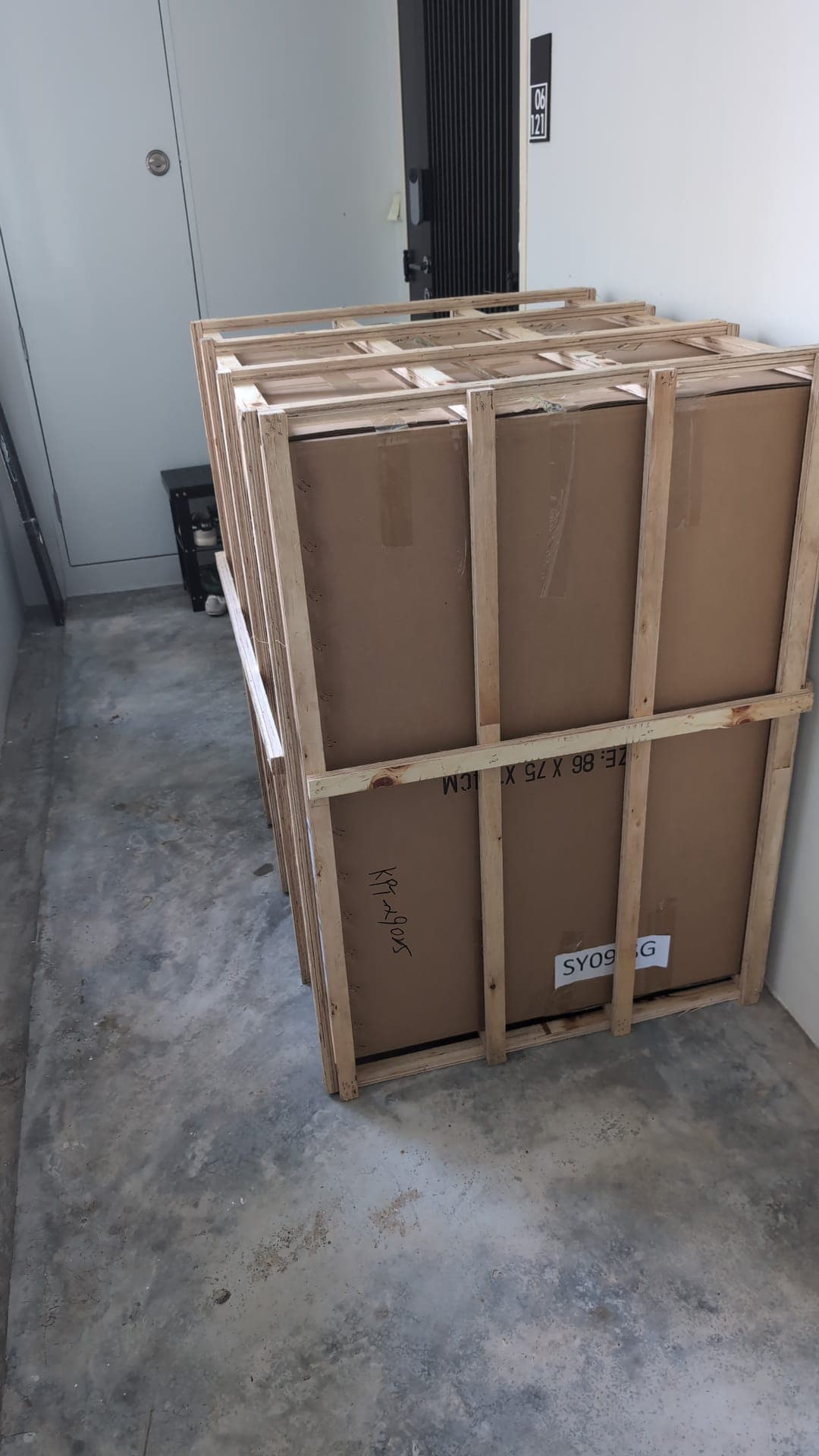 Eames lounge delivered and set up in the customer's home (1)